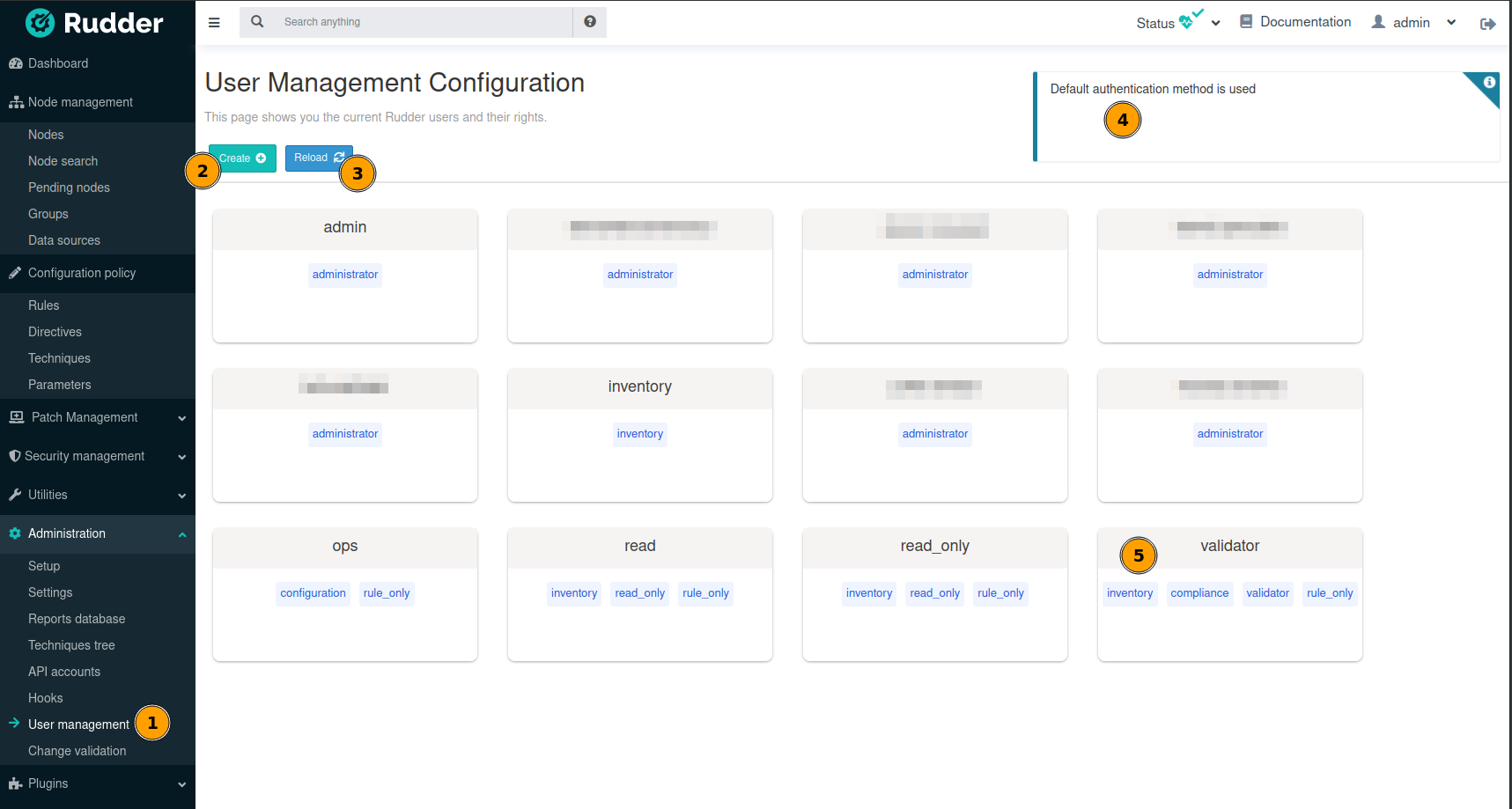 usermanagement ui