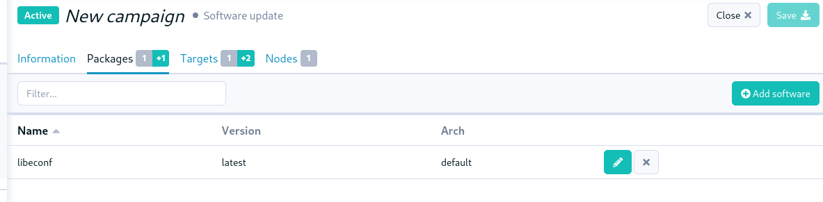 cve campaign software